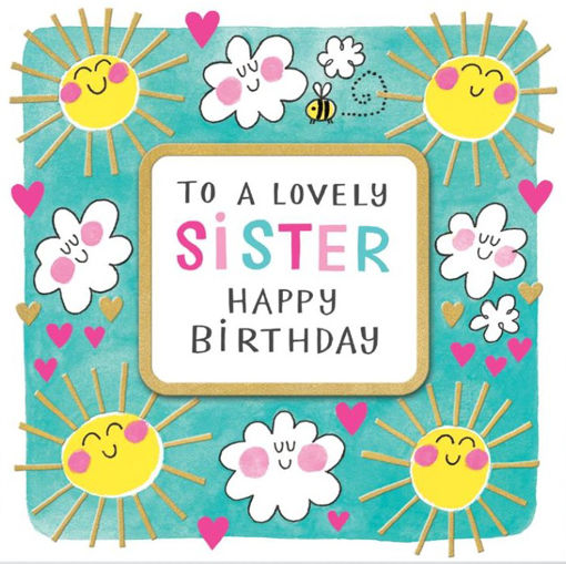 Picture of TO A LOVELY SISTER CARD
